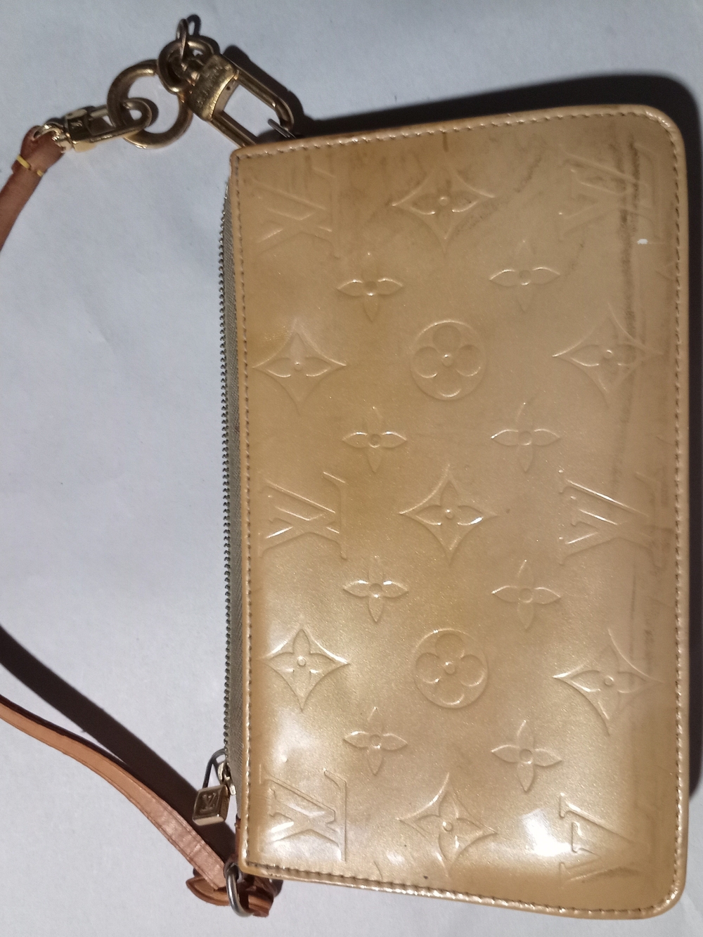 Vintage 2001 Louis Vuitton Monogram Vernis Lexington Pochette